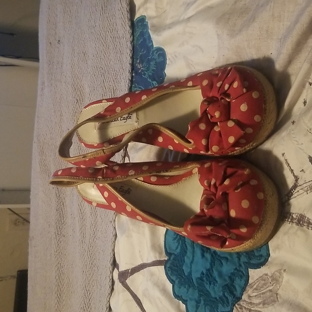 American Eagle Women wedge heels